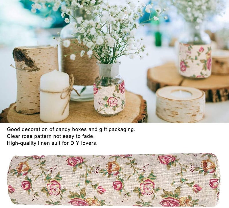 woobles Ribbon, Fabric, Patchwork Fabric Sets 28 X 500Cm DIY for Wedding Gift Decoration - Image 3